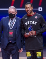 A. Goudelock won Betsafe three-point contest