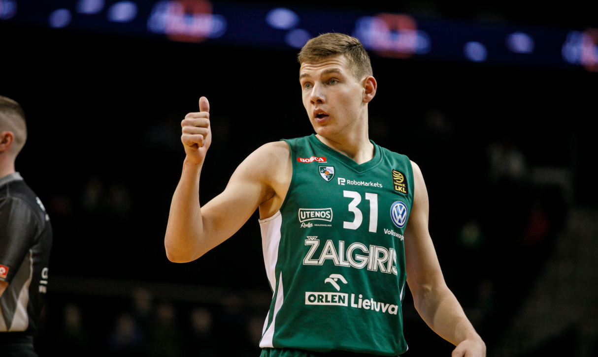 Zalgiris retains top Lithuanian prospect, Rokas Jokubaitis, on a multi-year deal
