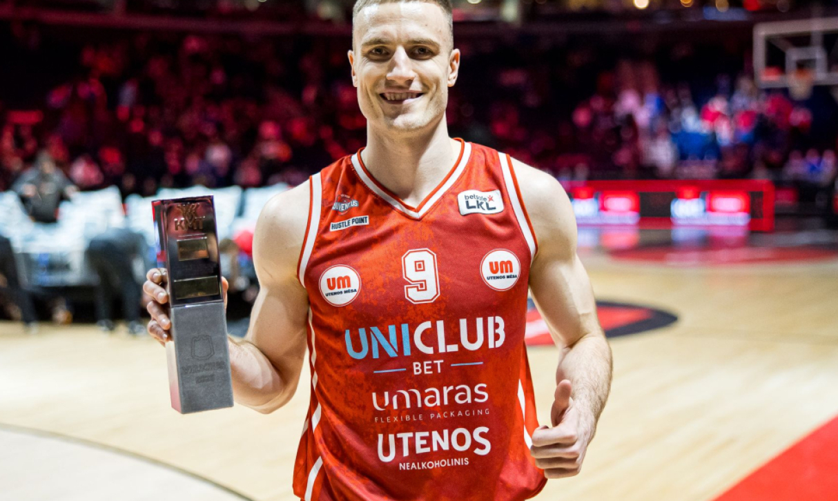 Laurynas Beliauskas Puts on a Show to Claim 2025 Betsafe Casino Three-Point Contest Title