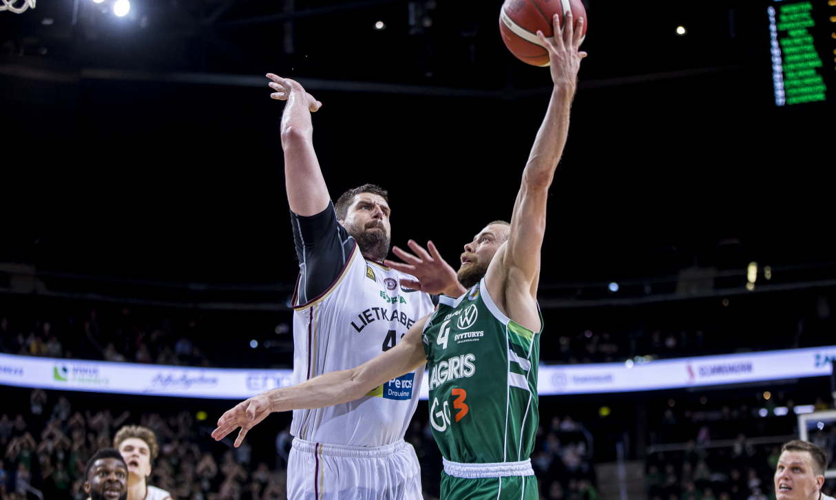 All tied in the Betsafe-LKL semifinals as Rytas and Zalgiris suffer Game 2 defeats