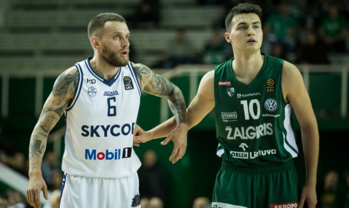 Depleted Zalgiris put a bow on 2018 with win over Skycop; Juventus top Neptunas