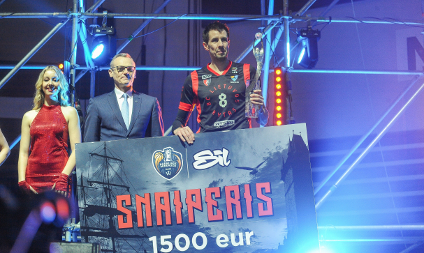 Lukauskis triumphs in SIL-King Mindaugas Cup three-point contest