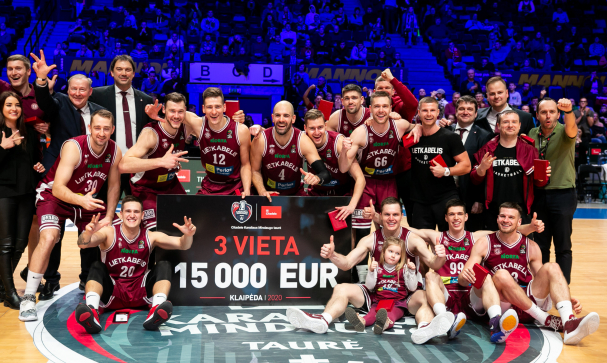 Incredible run allowed Lietkabelis to win bronze medals for the third straight season