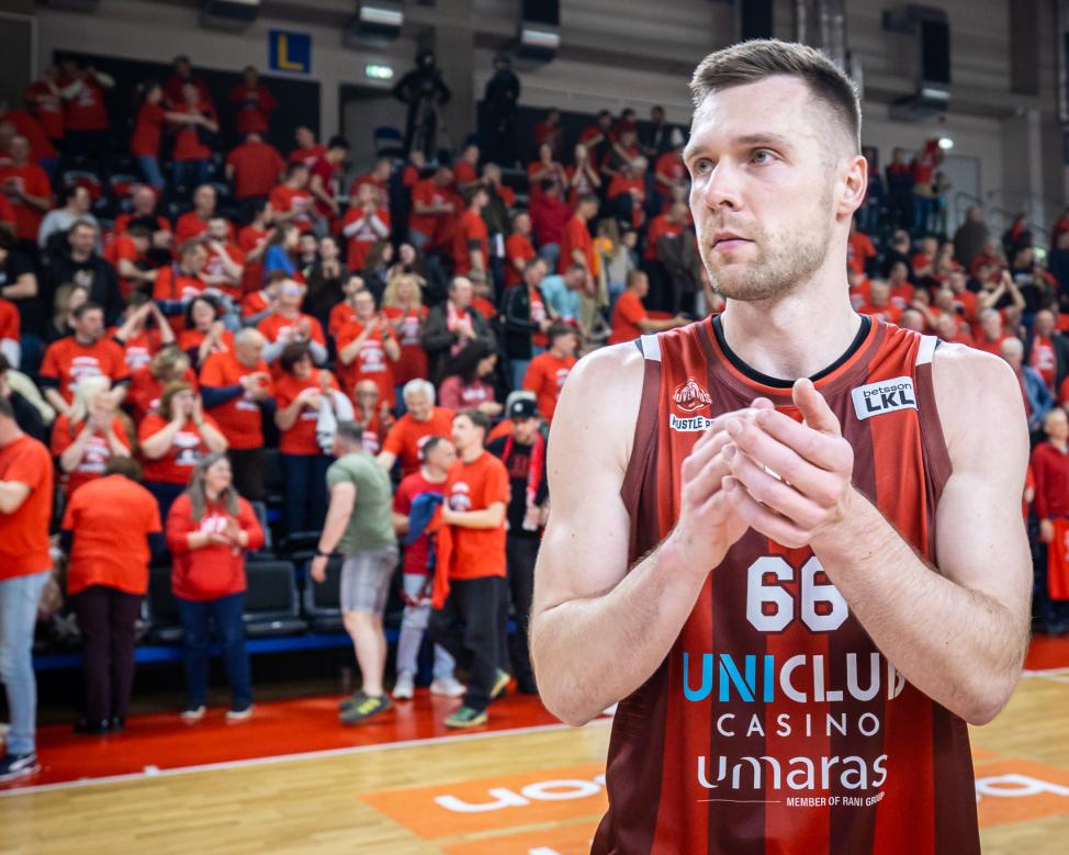 Lemiamu metu „Neptūną“ pribloškusiems uteniškiams – finalas pasiekiamas ranka