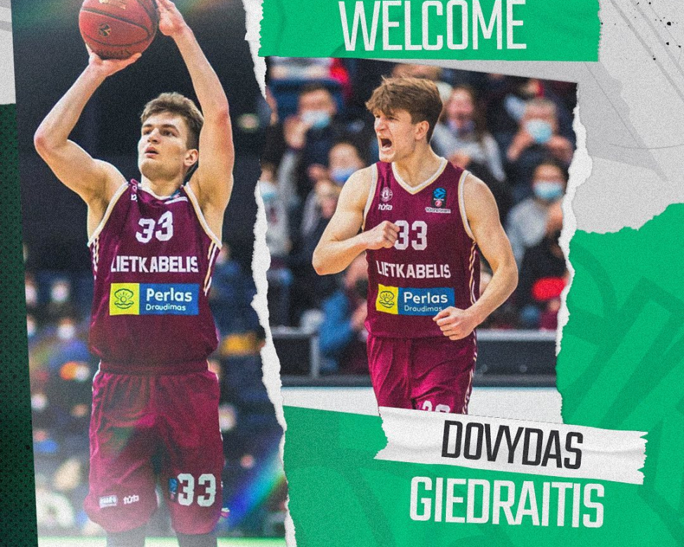 „Žalgiris“ komplektaciją baigė įsigydamas D. Giedraitį