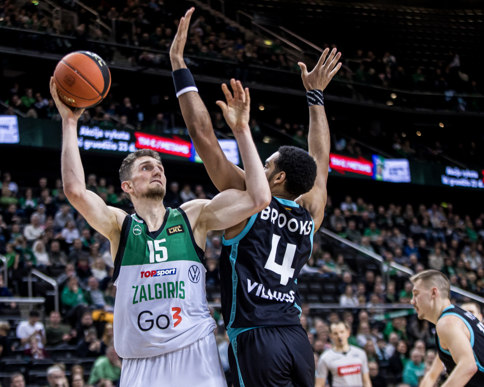 „Žalgiris“ Kėdainiuose sutriuškino be K.Kemzūros likusius „Wolves“