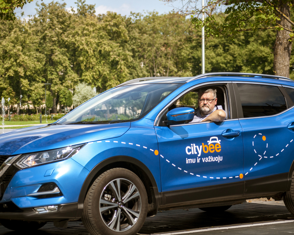 V. Čeponio džiaugsmui – nauja LKL ir „CityBee“ partnerystė: „Pagaliau tilpsiu į automobilį“