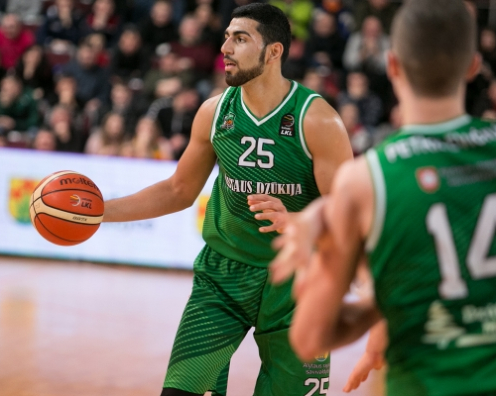 Kanter sets new efficiency record, named Betsafe LKL Player of the Week