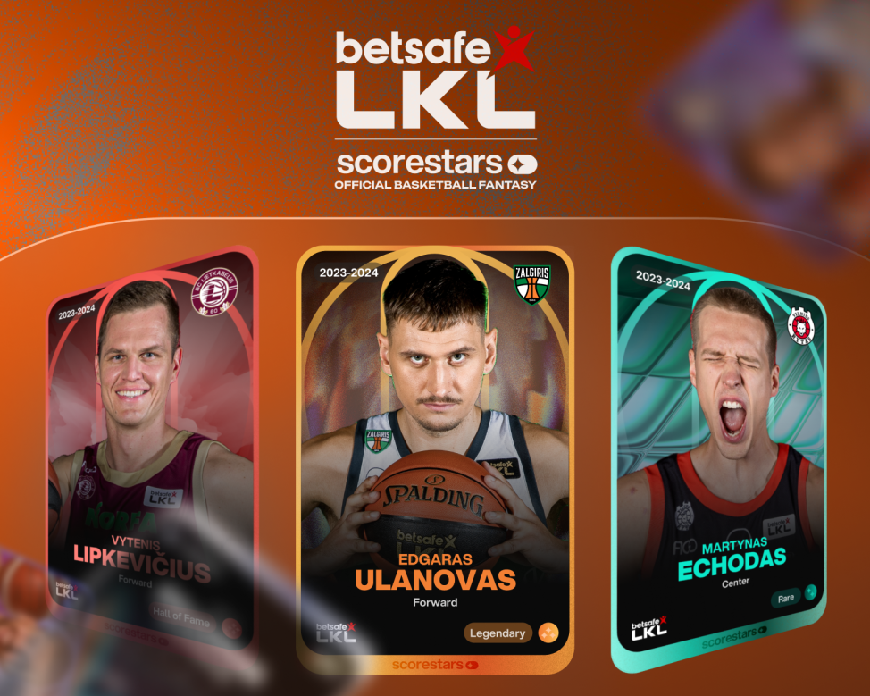 „Betsafe-LKL“ fantasy sezonas startuoja – atsiimk 30 žaidėjų kortelių nemokamai