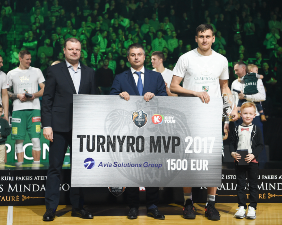 Ulanovas pripažintas „KIDY Tour – Karaliaus Mindaugo taurės“ MVP