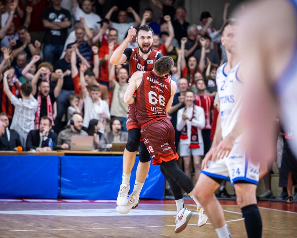 L. Uleckas: „Tikiuosi, žmonės negalvoja, kad „Žalgiris“ garantuotai laimės titulą ir į mus žiūrės kaip į lygiavertį varžovą“