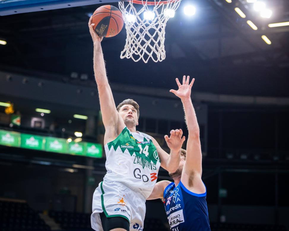 Paskutinėje repeticijoje prieš Citadele KMT finalo ketvertą „Žalgiris“ nesunkiai įveikė kėdainiečius