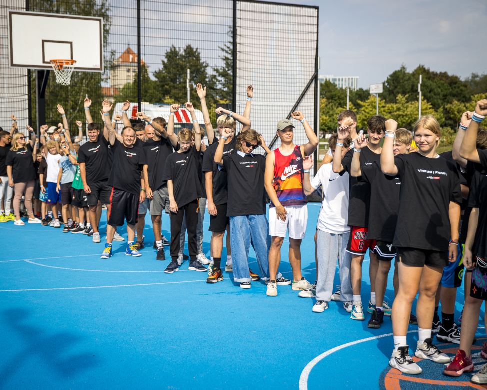 Krepšinio šventę Nemuno saloje vainikavo masiškiausio karavano rekordas