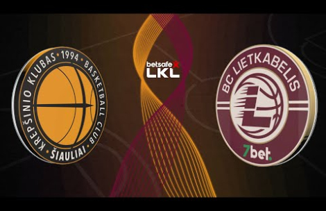 „Betsafe–LKL“ rungtynių apžvalga: „Šiauliai-Casino Admiral“ - „7bet-Lietkabelis“ [2024-11-09]