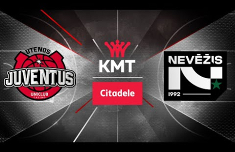 „Citadele KMT“ rungtynių apžvalga: „Uniclub Casino - Juventus“ - „Nevėžis–Optibet“ [2023-12-06]
