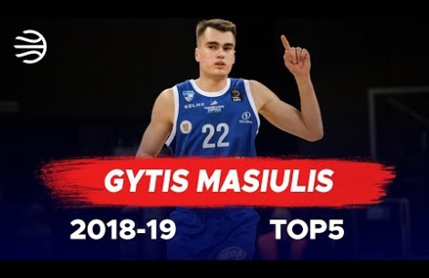Gytis Masiulis. TOP5 momentai iš 2018-2019 m. sezono