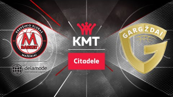 „Citadele KMT“ rungtynių apžvalga: „M Basket-Delamode“ - „Gargždai“ [2023-11-22]
