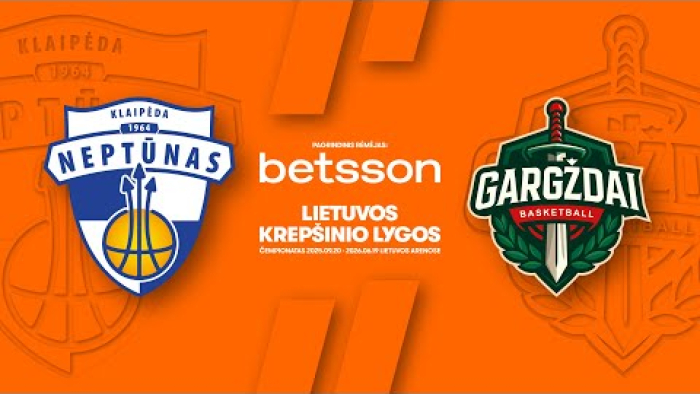 LKL, kurią remia Betsson, rungtynių apžvalga: „Neptūnas“ - „Gargždai“ [2025-10-11]
