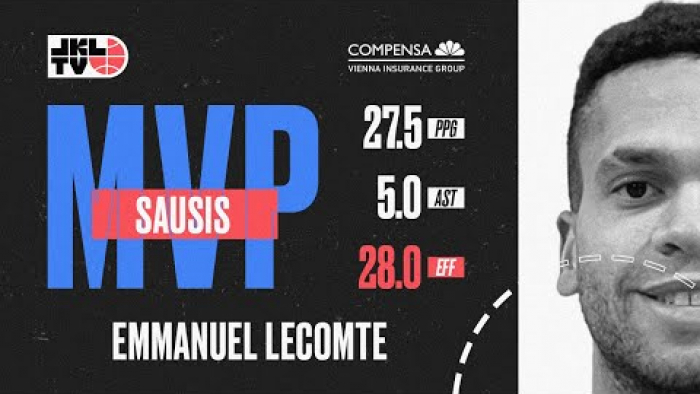 Sausio mėnesio MVP – Emmanuelis Lecomte‘as