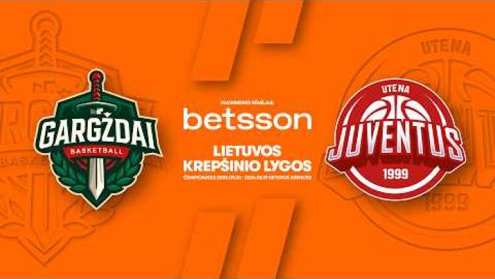 LKL, kurią remia Betsson, rungtynių apžvalga: „Gargždai“ - „Juventus“ [2026-03-21]
