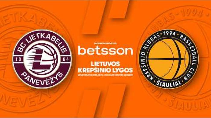 LKL, kurią remia Betsson, rungtynių apžvalga: „Lietkabelis“ - „Šiauliai“ [2026-02-18]