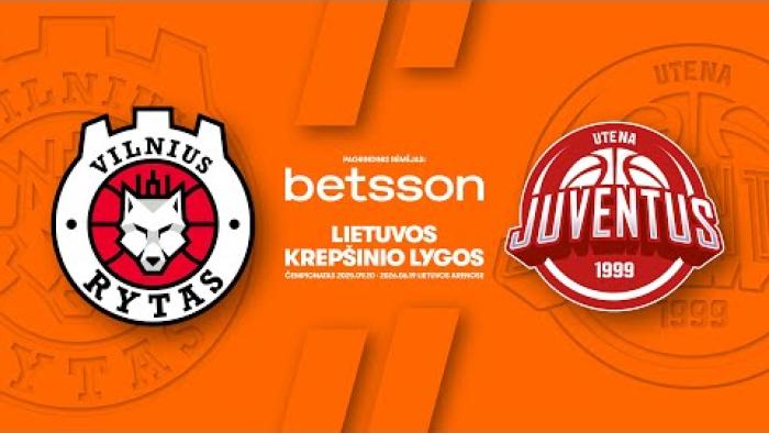 LKL, kurią remia Betsson, rungtynių apžvalga: „Rytas“ - „Juventus“ [2026-01-24]