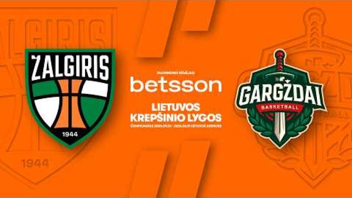 LKL, kurią remia Betsson, rungtynių apžvalga: „Žalgiris“ - „Gargždai“ [2026-04-22]