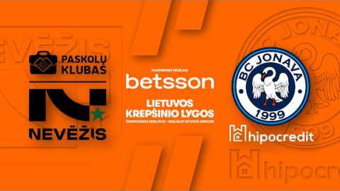 LKL, kurią remia Betsson, rungtynių apžvalga: „Nevėžis-Paskolų klubas“ - „Jonava“ [2026-02-14]
