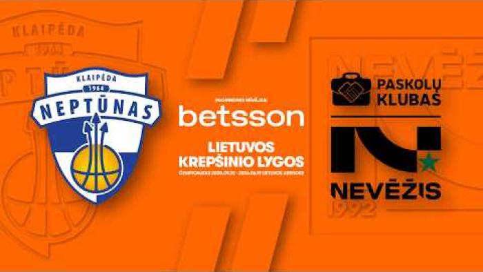 LKL, kurią remia Betsson, rungtynių apžvalga: „Neptūnas“ - „Nevėžis-Paskolų klubas“2026-04-11