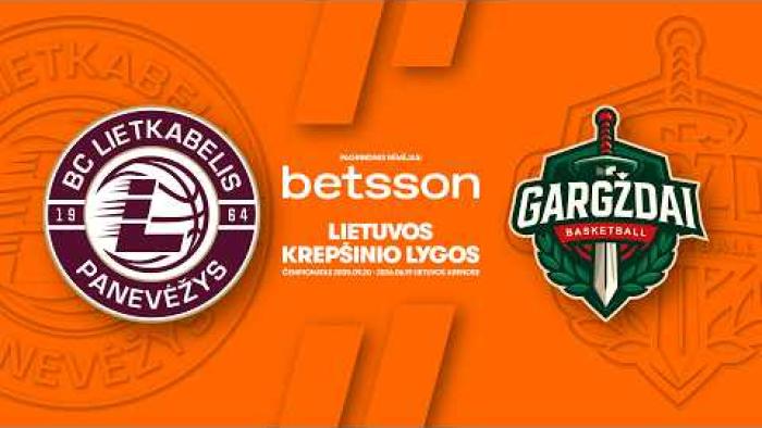 LKL, kurią remia Betsson, rungtynių apžvalga: „Lietkabelis“ - „Gargždai“ [2026-05-06]